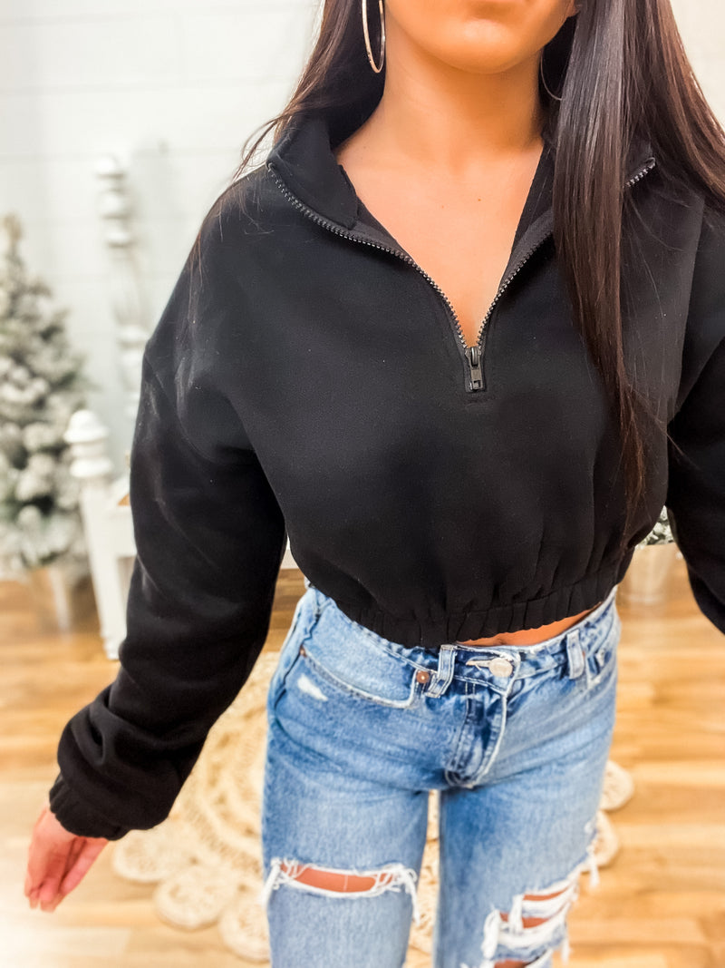 Simply Blessed Cropped Zip